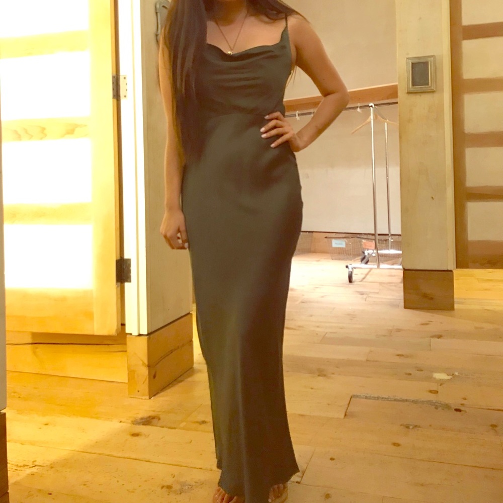 Anthropologie Bias Slip Dress